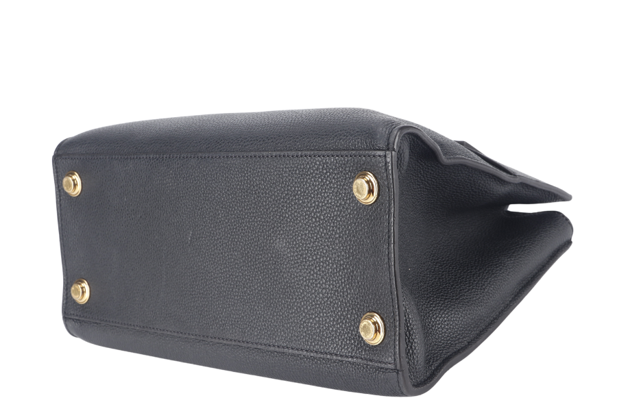 LOUIS VUITTON TAURILLON CITY STEAMER PM BLACK GOLD HARDWARE WITH STRAPS NO DUST COVER
