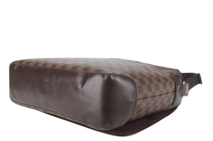 LOUIS VUITTON SPENCER DAMIER EBENE MESSENGER BAG GOLD HARDWARE NO DUST COVER
