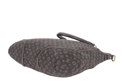 LOUIS VUITTON MINI LIN BASACE ANGELA (M95617) MONOGRAM CANVAS BROWN LEATHER TRIM GOLD HARDWARE WITH STRAP
