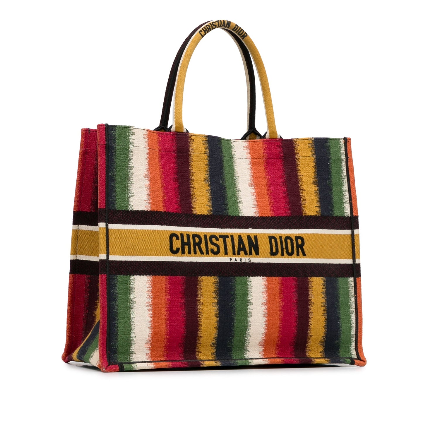 Large Striped Book Tote