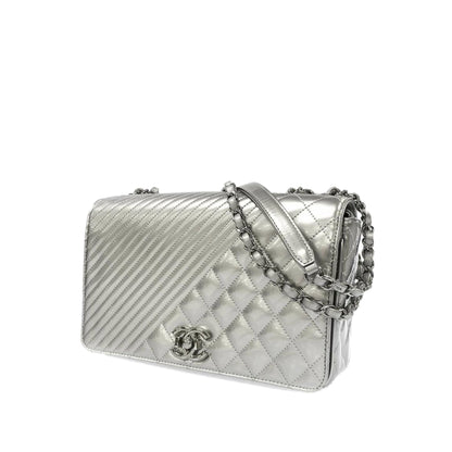 Chanel Medium Patent Coco Boy Flap Bag