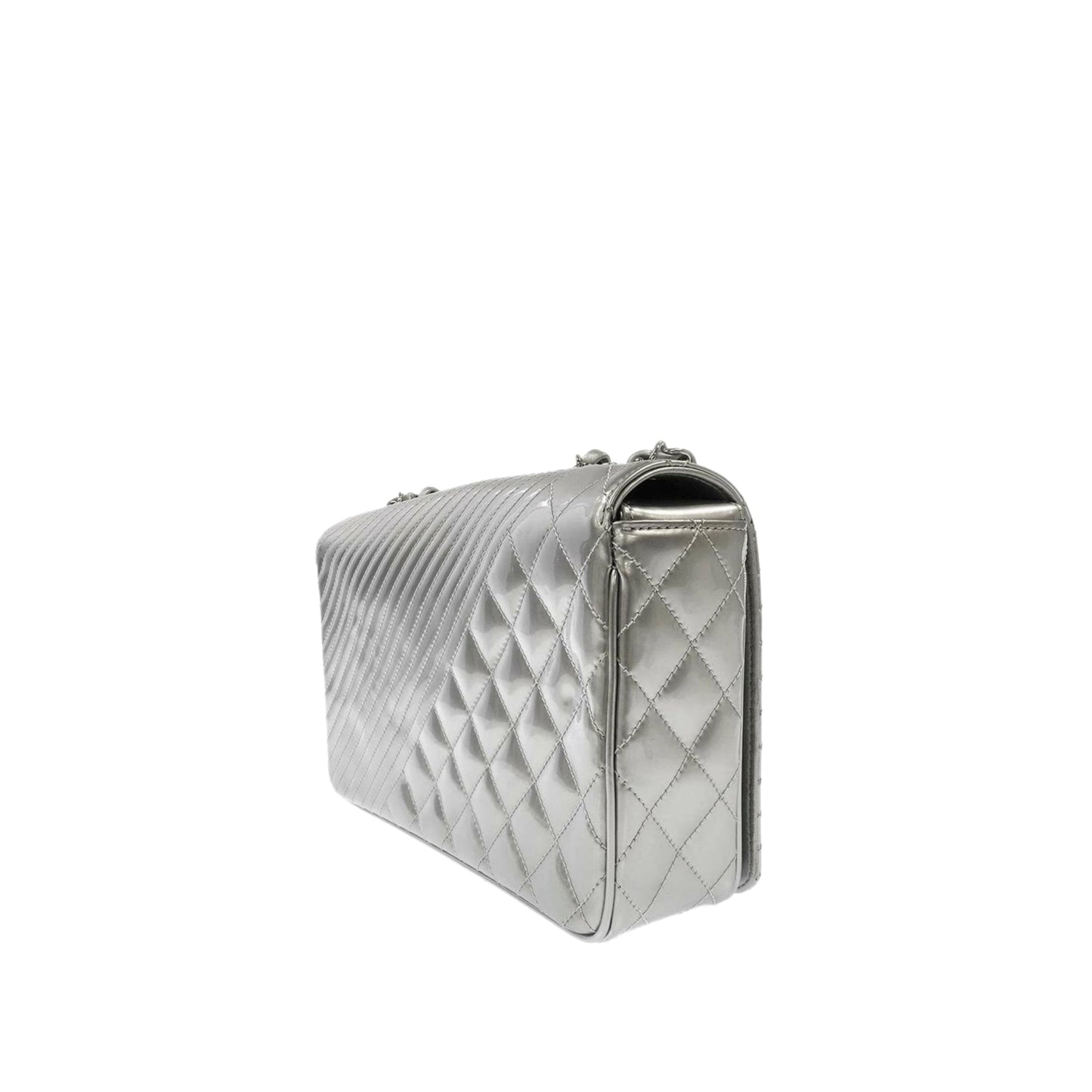 Chanel Medium Patent Coco Boy Flap Bag