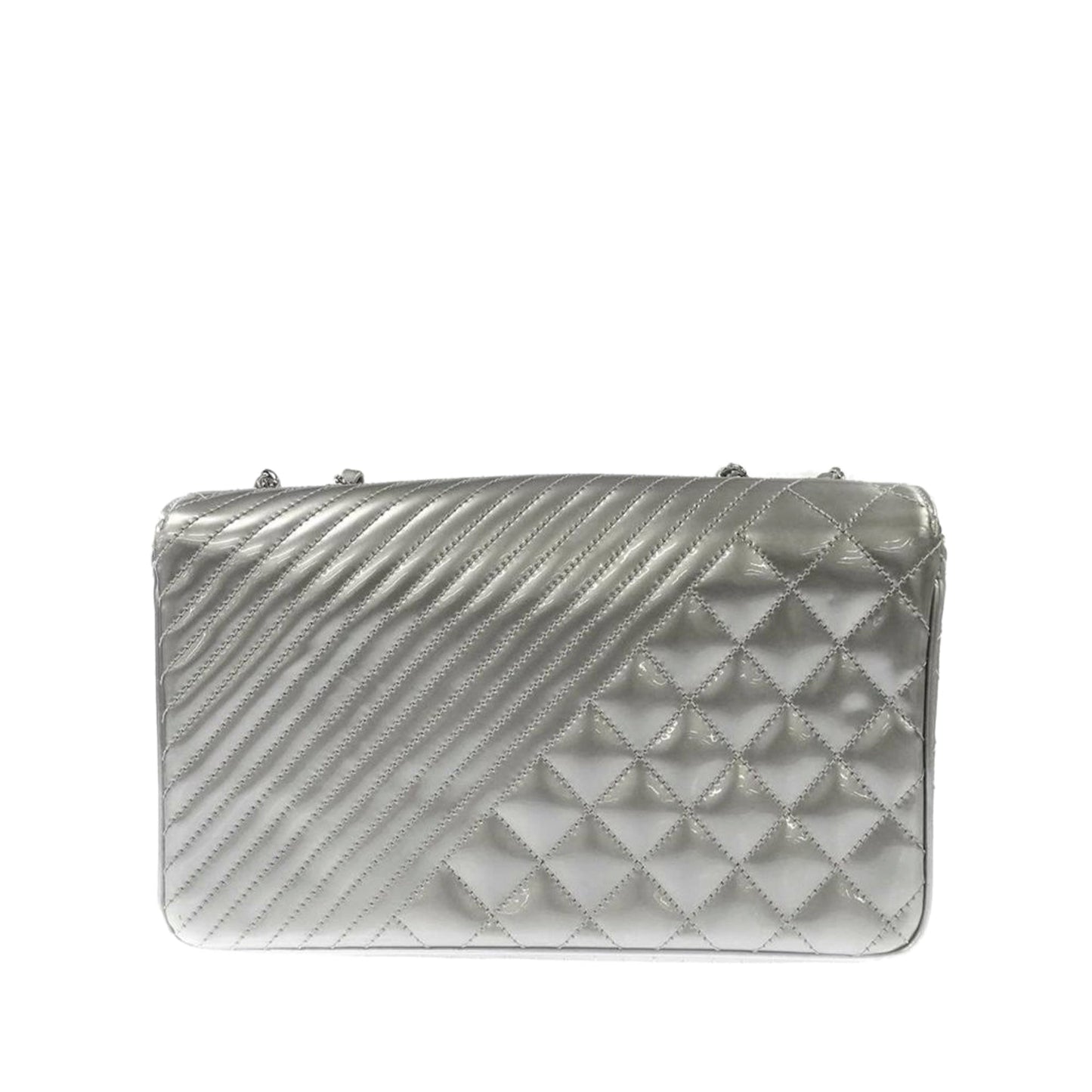 Chanel Medium Patent Coco Boy Flap Bag