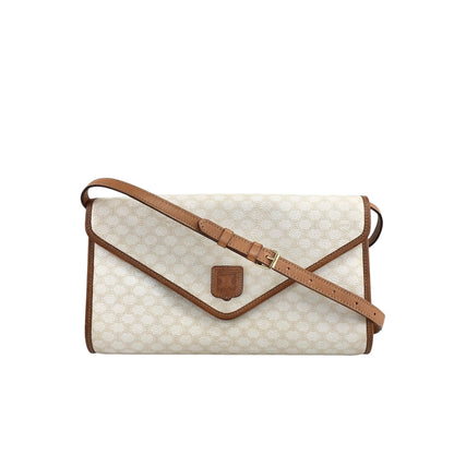 CELINE  Shoulder bag White Vintage j56zbi