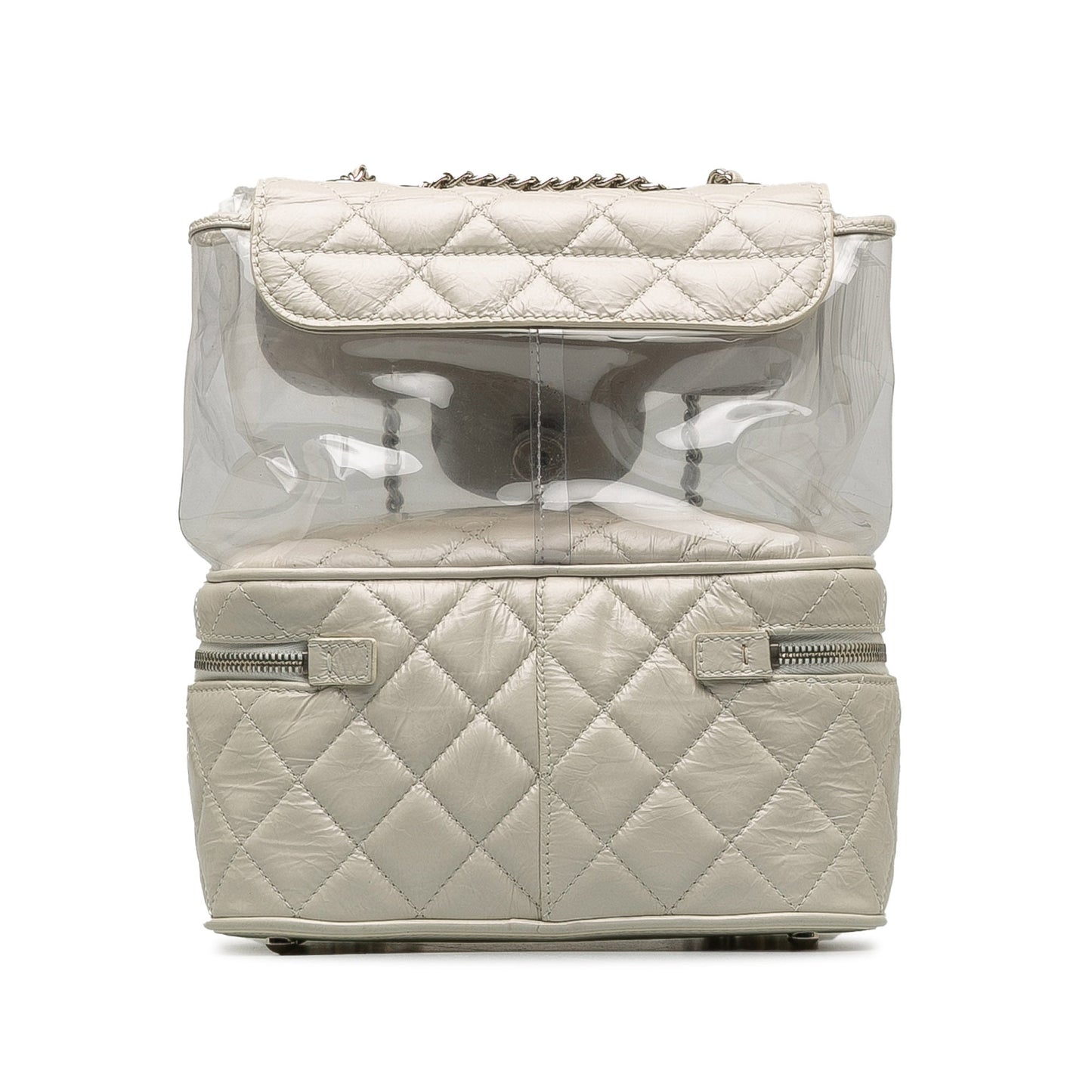 White Chanel Aquarium Backpack