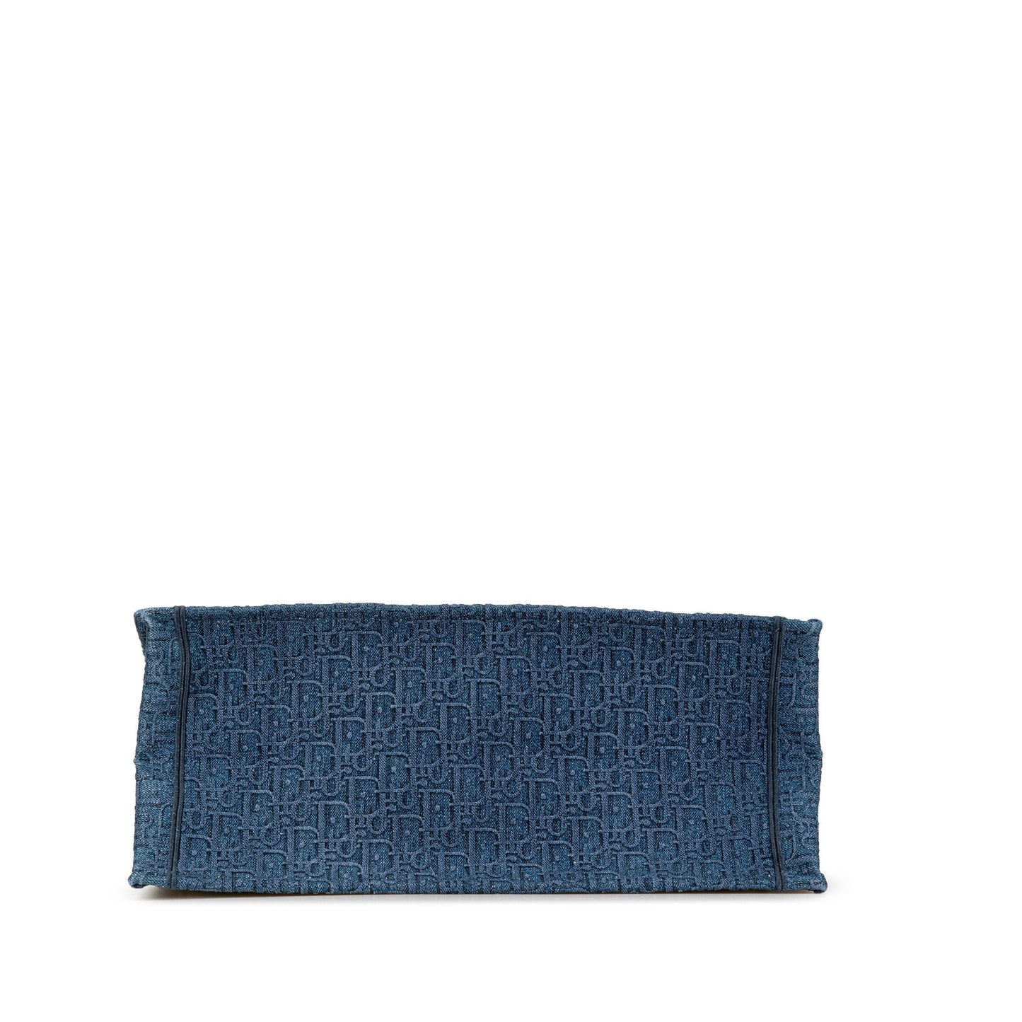 Large Oblique Denim Book Tote
