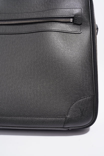 Louis Vuitton Computer And Document Briefcase Black Leather