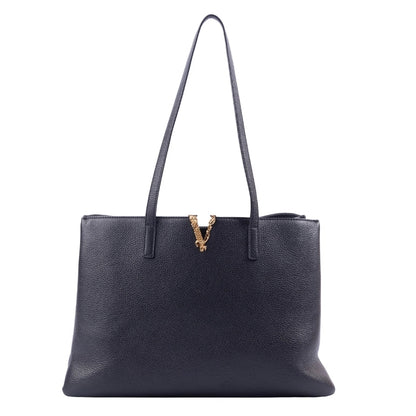 Versace Virtus V Logo Tote