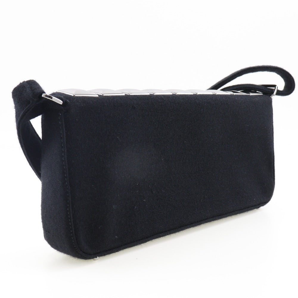 Chanel Choco Bar Ice Cube Cotton Shoulder Bag