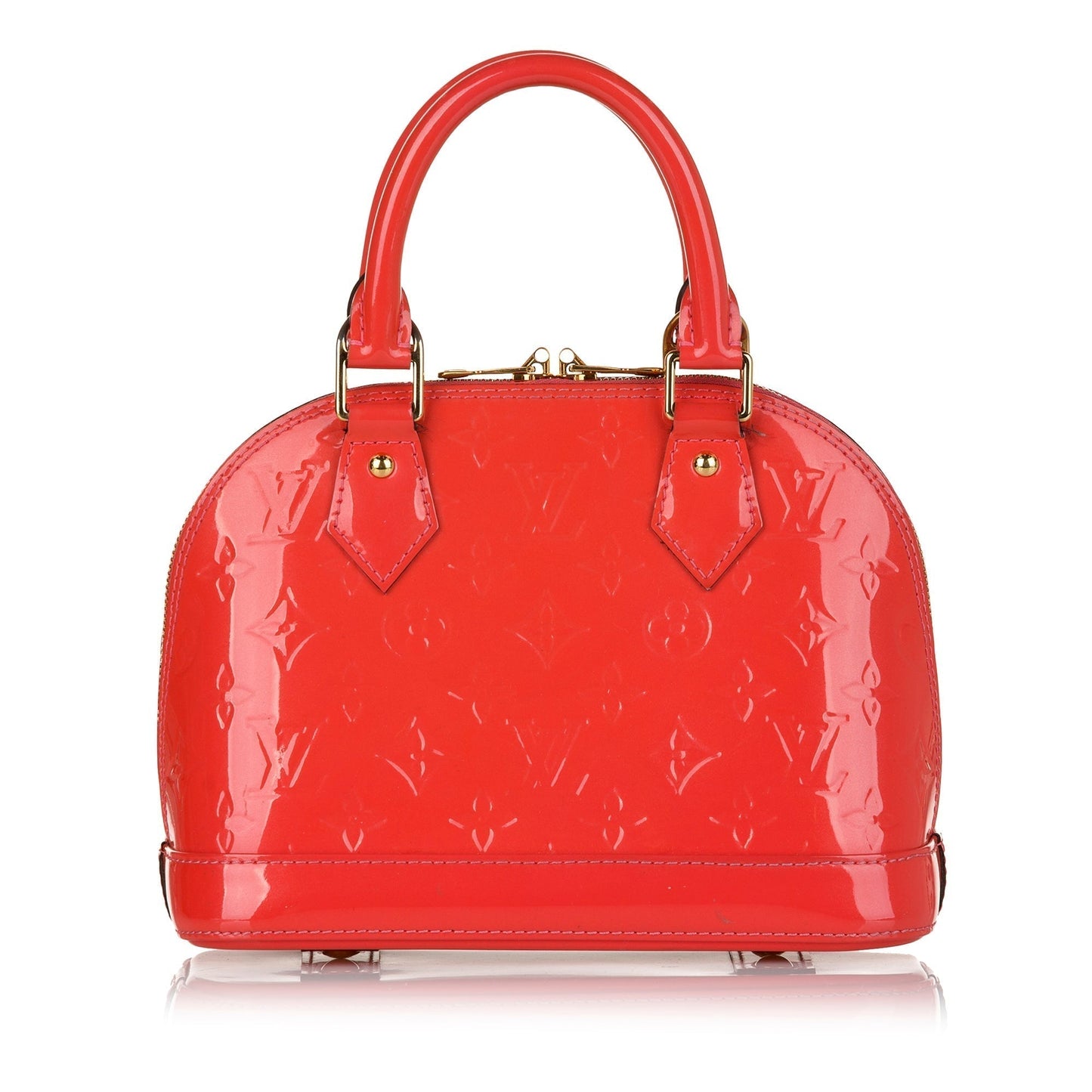 Louis Vuitton Alma BB Red Vernis