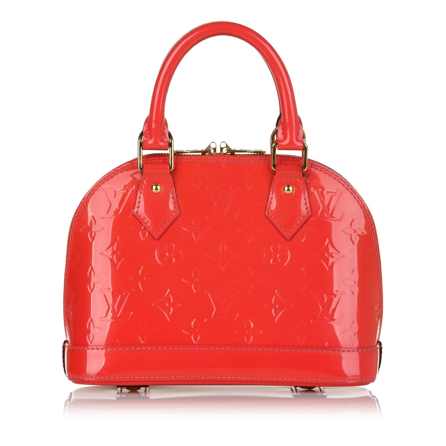 Louis Vuitton Alma BB Red Vernis