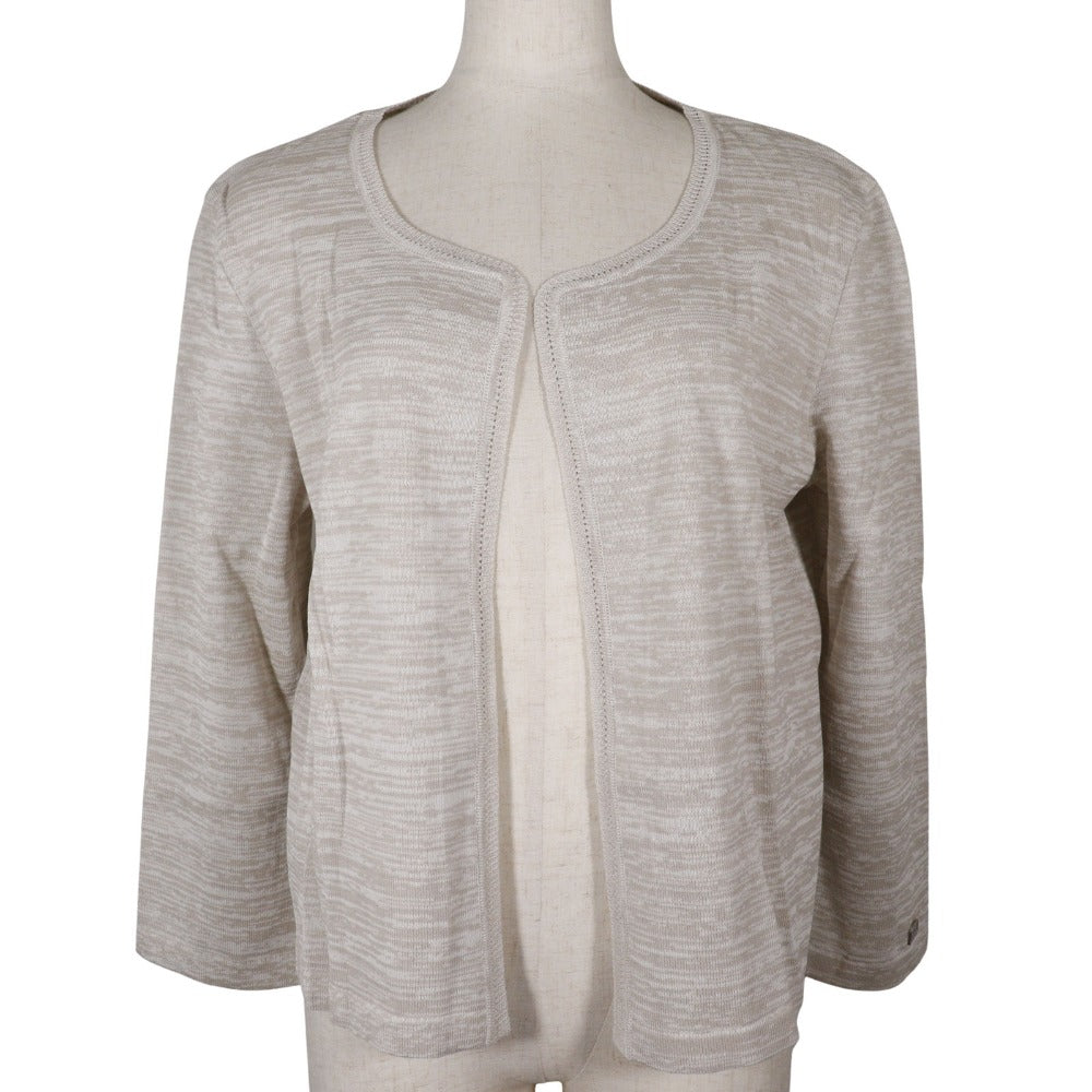 Chanel Logo Plate Cotton Cardigan P12872V00569
