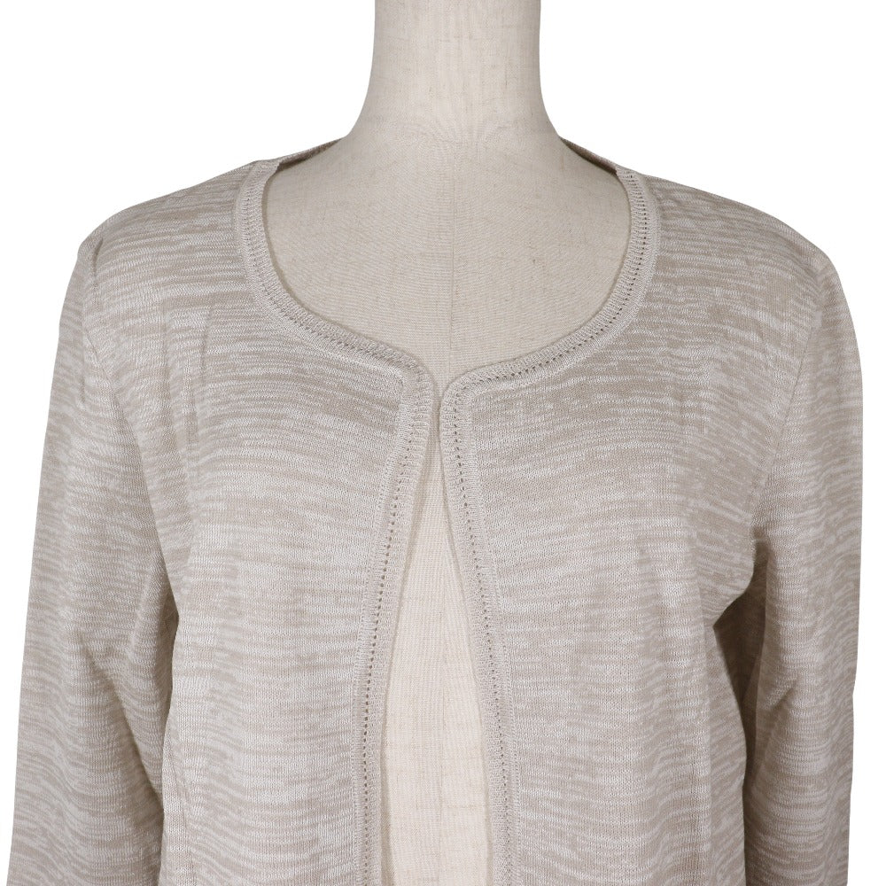 Chanel Logo Plate Cotton Cardigan P12872V00569