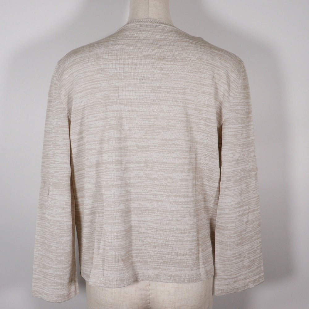 Chanel Logo Plate Cotton Cardigan P12872V00569