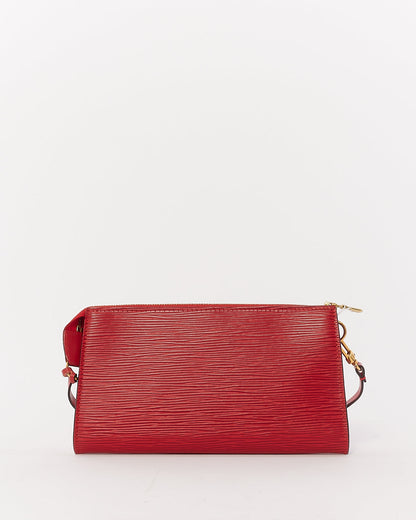 Louis Vuitton Red Epi Leather Pochette Accessoires