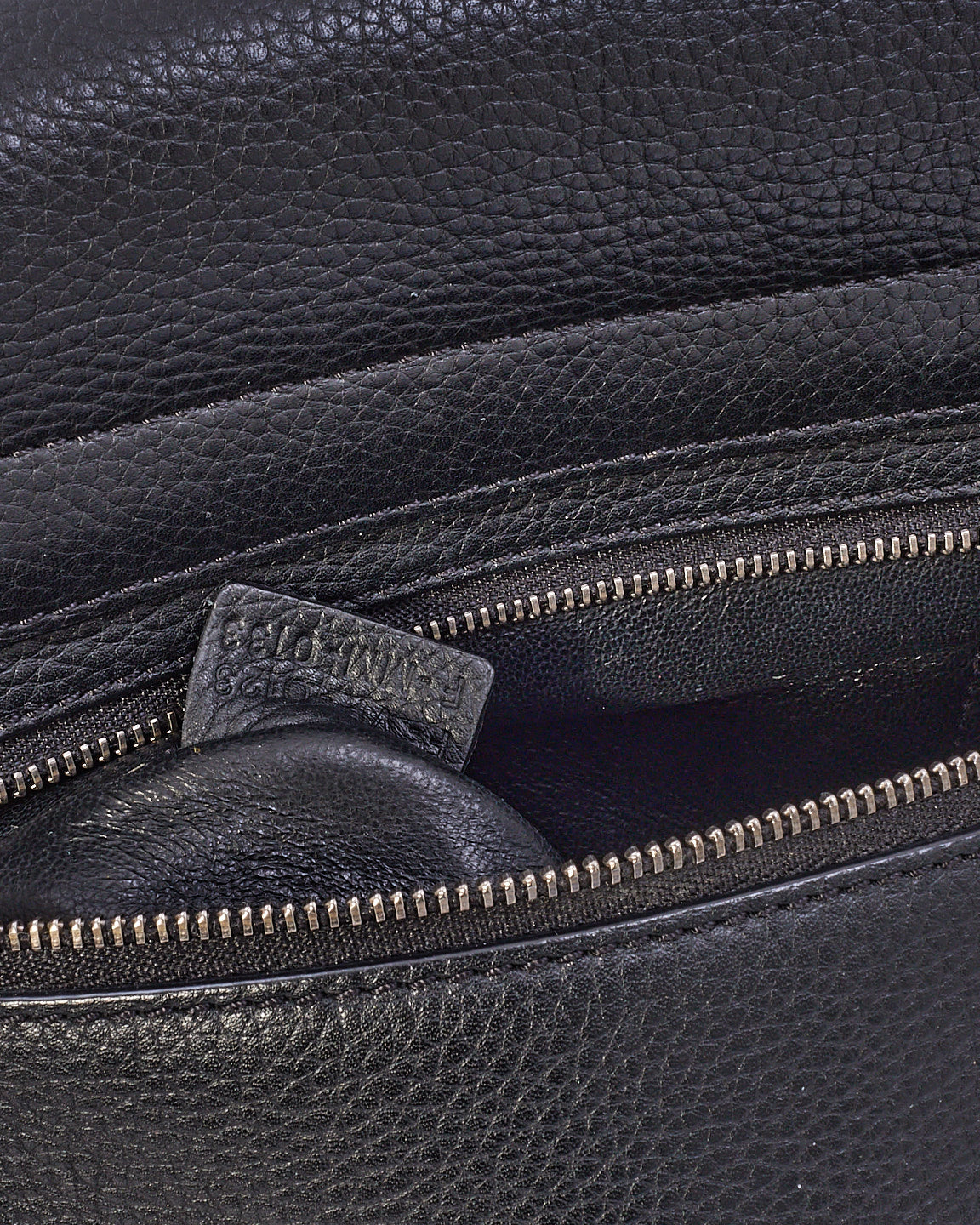 Celine Black Leather & Suede Medium Trapeze Bag