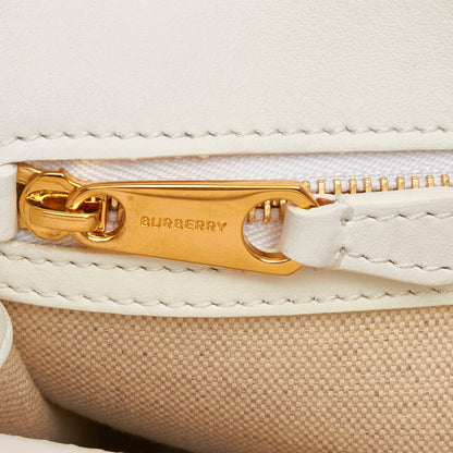 Burberry The Pocket Bag Brown Raffia