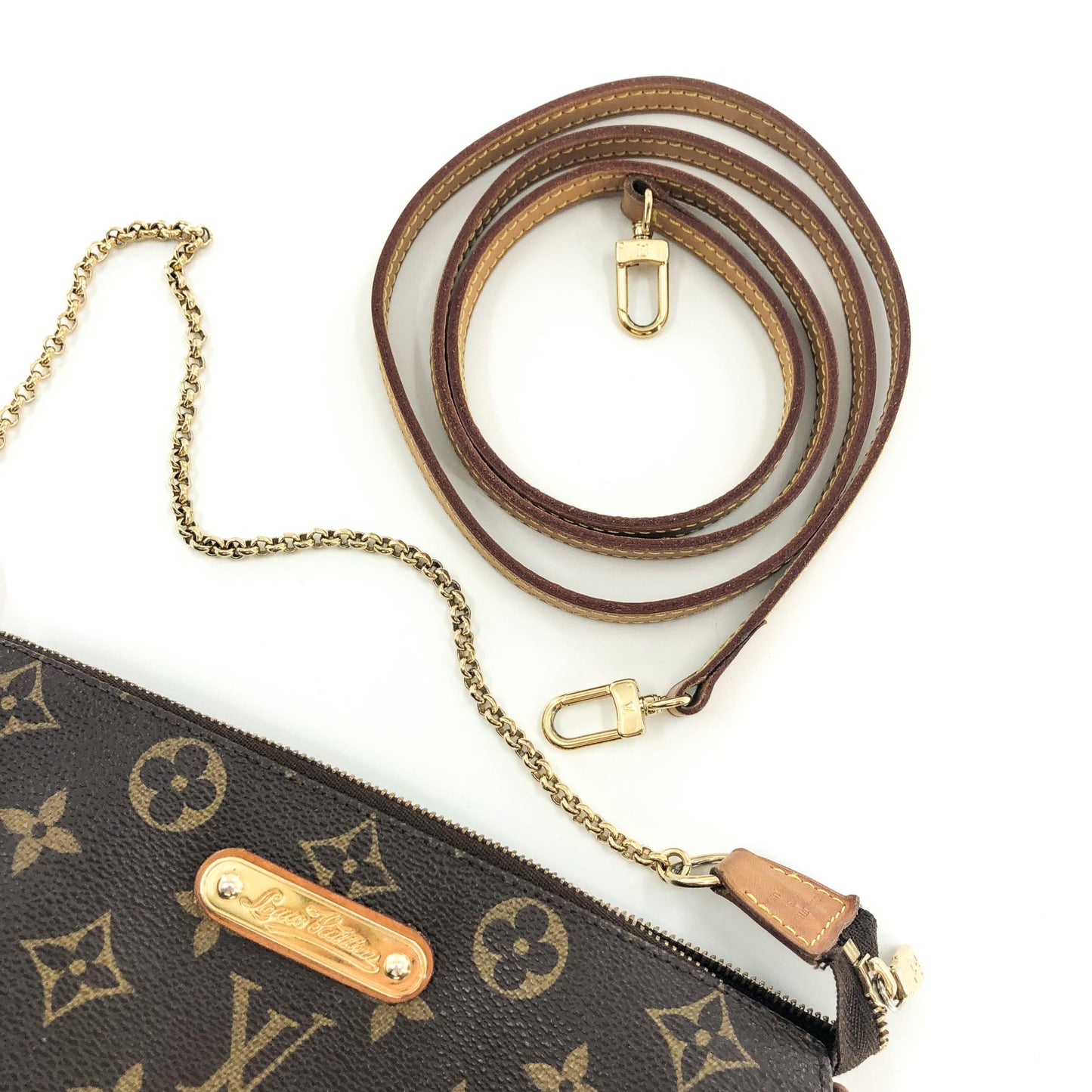 Louis-Vuitton Eva Monogram Clutch
