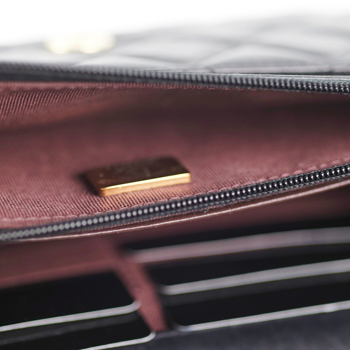 Chanel Wallet on Chain WOC Black Microchipped