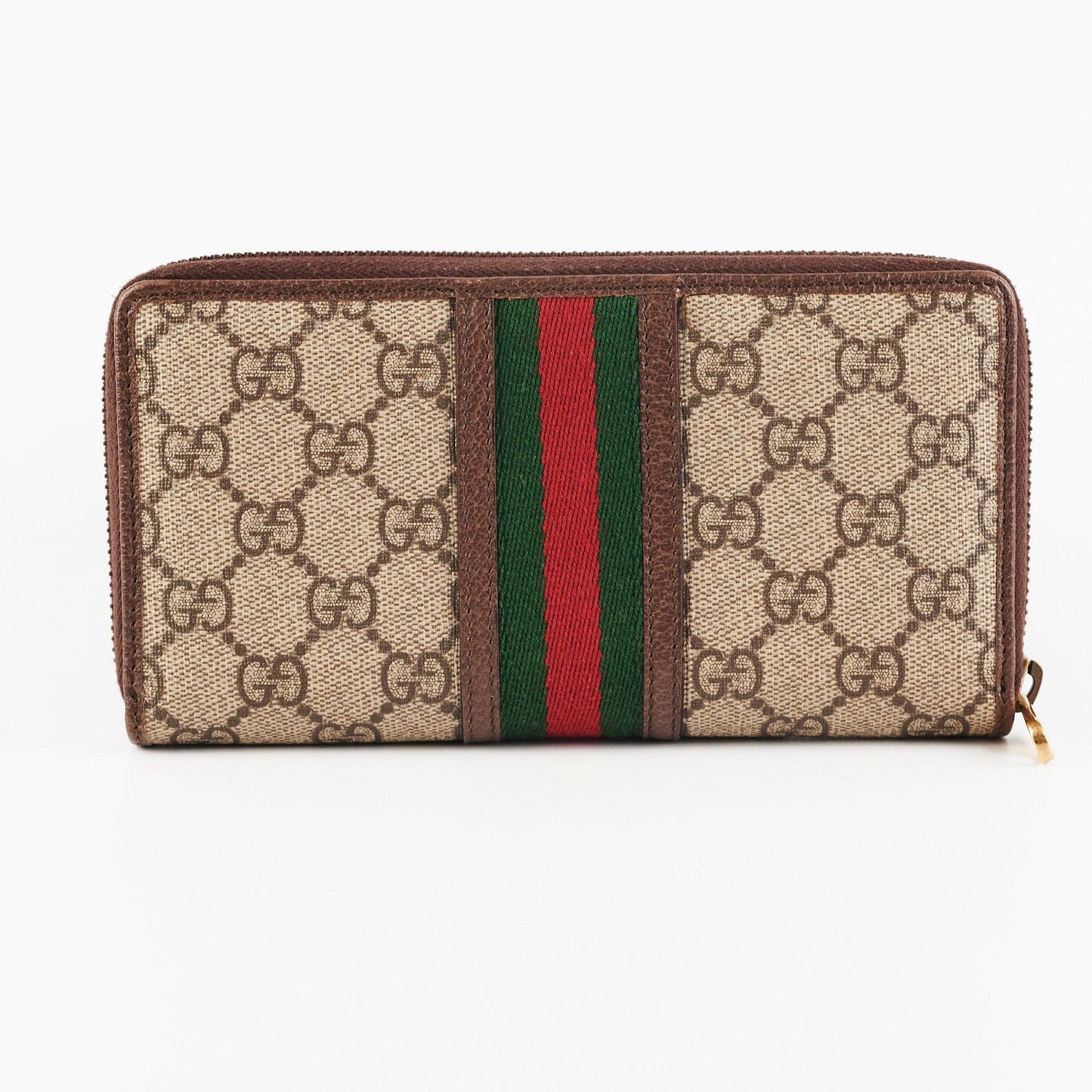 Gucci Ophidia Long Zip Wallet GG Supreme