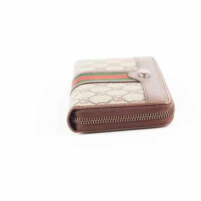 Gucci Ophidia Long Zip Wallet GG Supreme