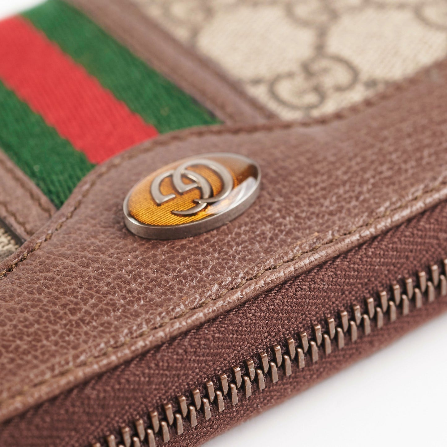 Gucci Ophidia Long Zip Wallet GG Supreme