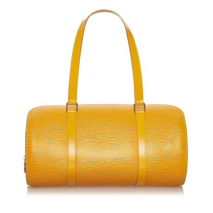 LOUIS VUITTON Epi Soufflot Yellow