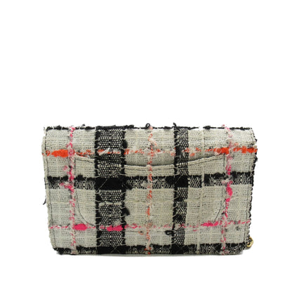 Chanel Tweed Logo Wallet on Chain Crossbody Bag