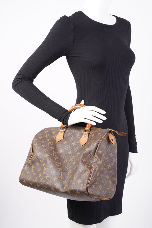 Louis Vuitton Speedy Monogram Coated Canvas 35