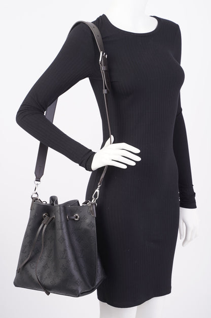 Louis Vuitton Muria Black Calfskin Leather