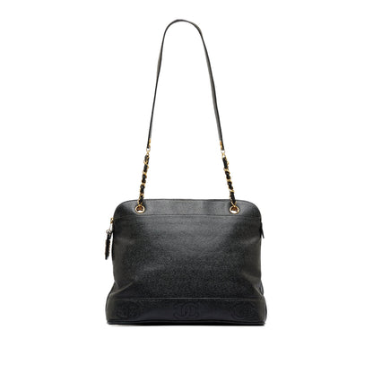 Chanel Triple CC Caviar Shoulder Bag