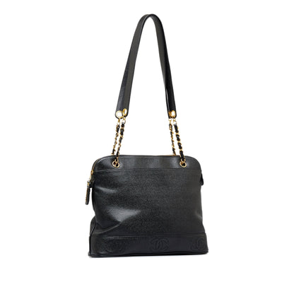 Chanel Triple CC Caviar Shoulder Bag