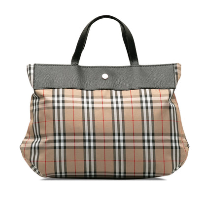 BURBERRY House Check Tote Bag