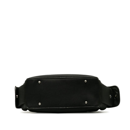 BURBERRY Leather-Trimmed Nova Check Handbag