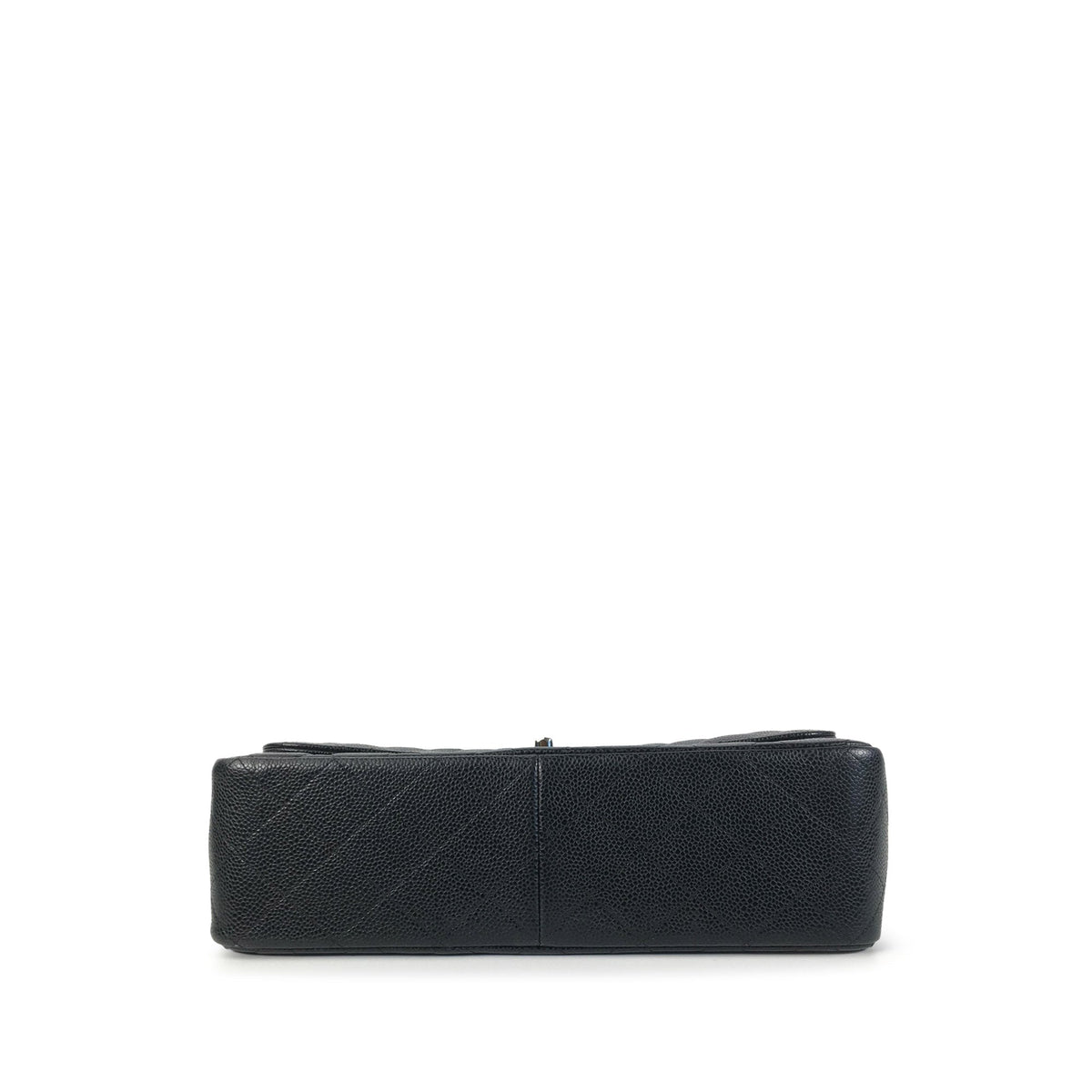 CHANEL Jumbo Classic Caviar Double Flap Shoulder Bag