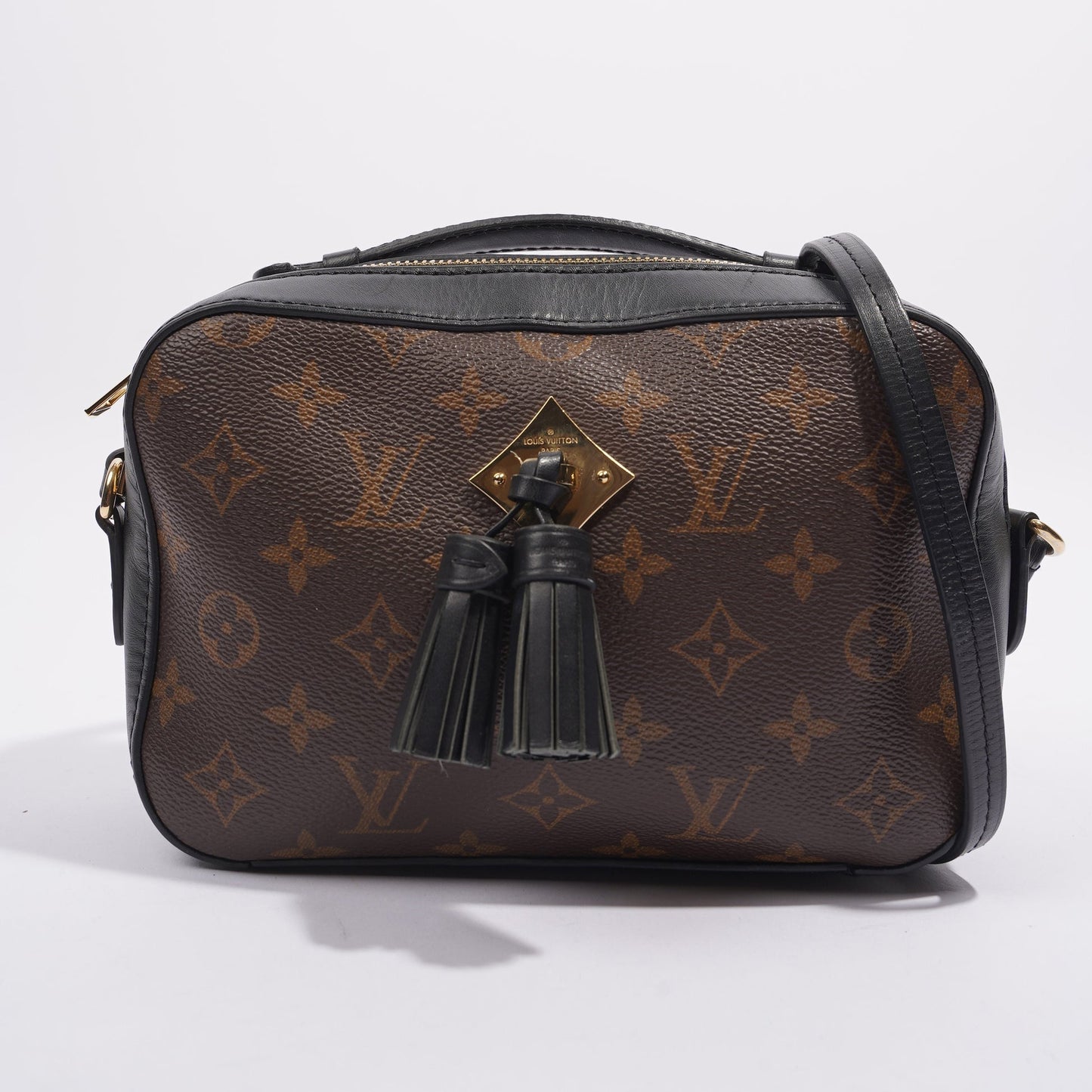 Louis Vuitton Saintonge Monogram / Black Canvas