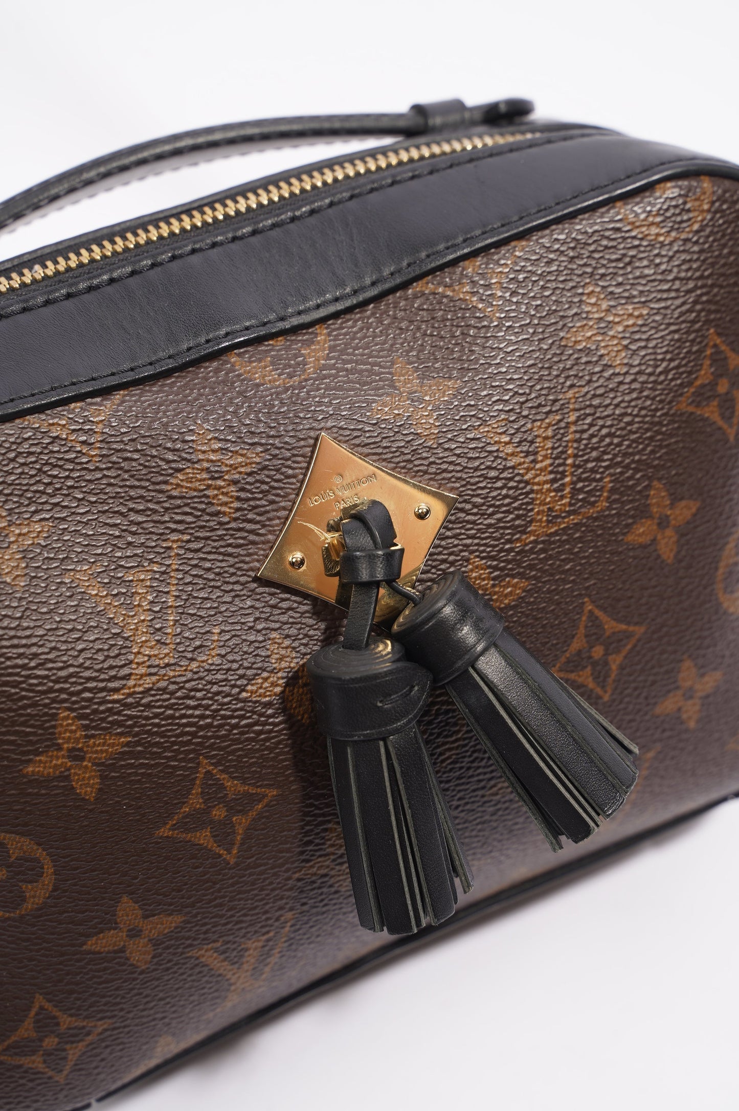 Louis Vuitton Saintonge Monogram / Black Canvas