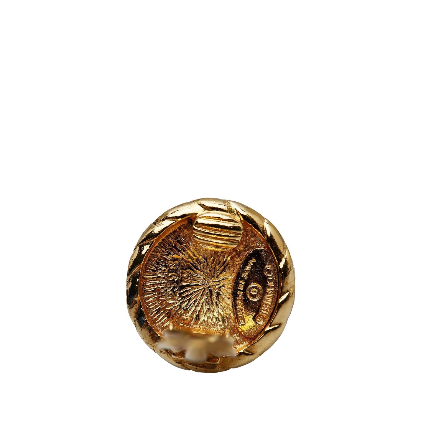 Chanel CC Clip-on Earrings Costume Earrings