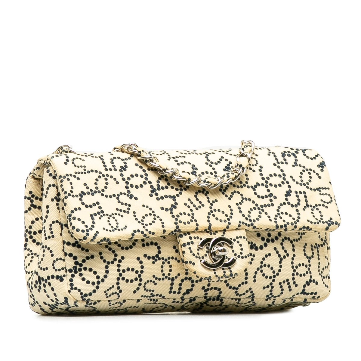 CHANEL CC No.5 Canvas Flap Bag
