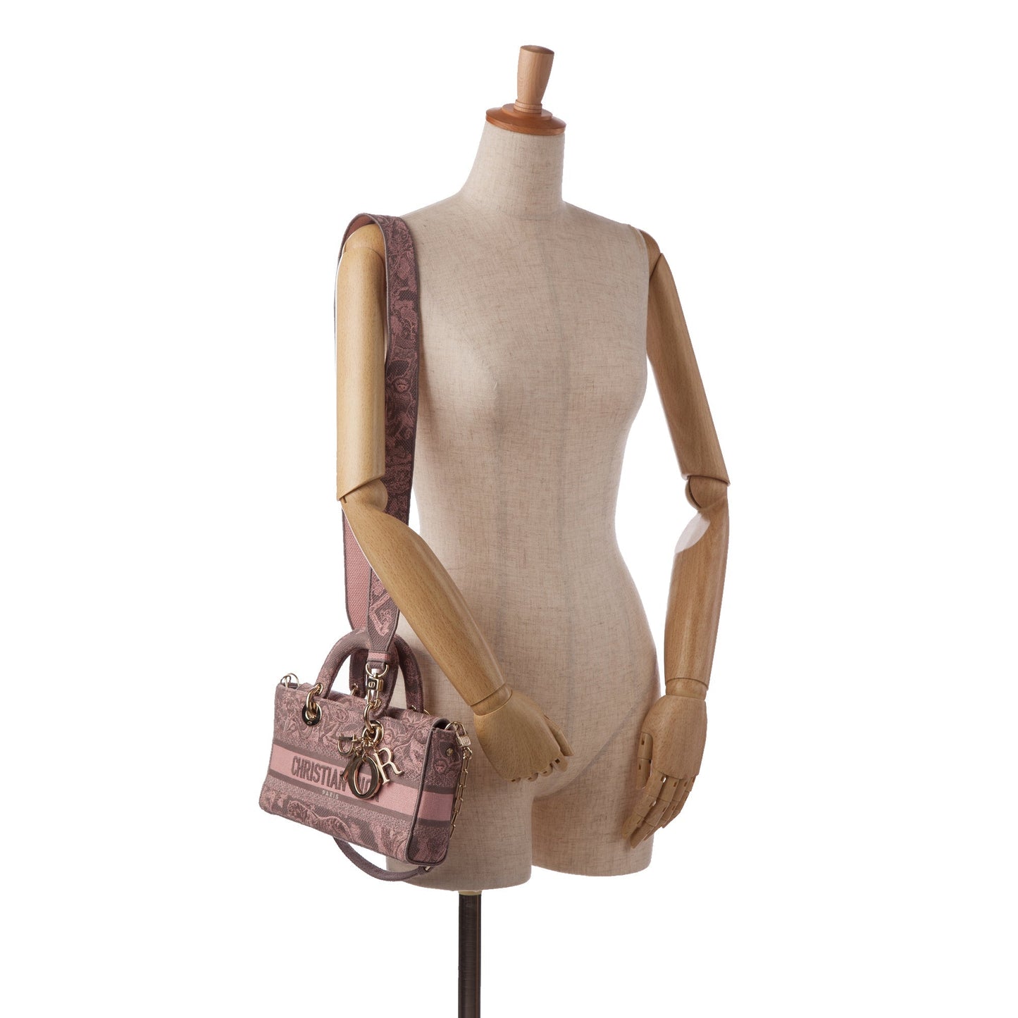 Medium Lady D-Joy Toile de Jouy
