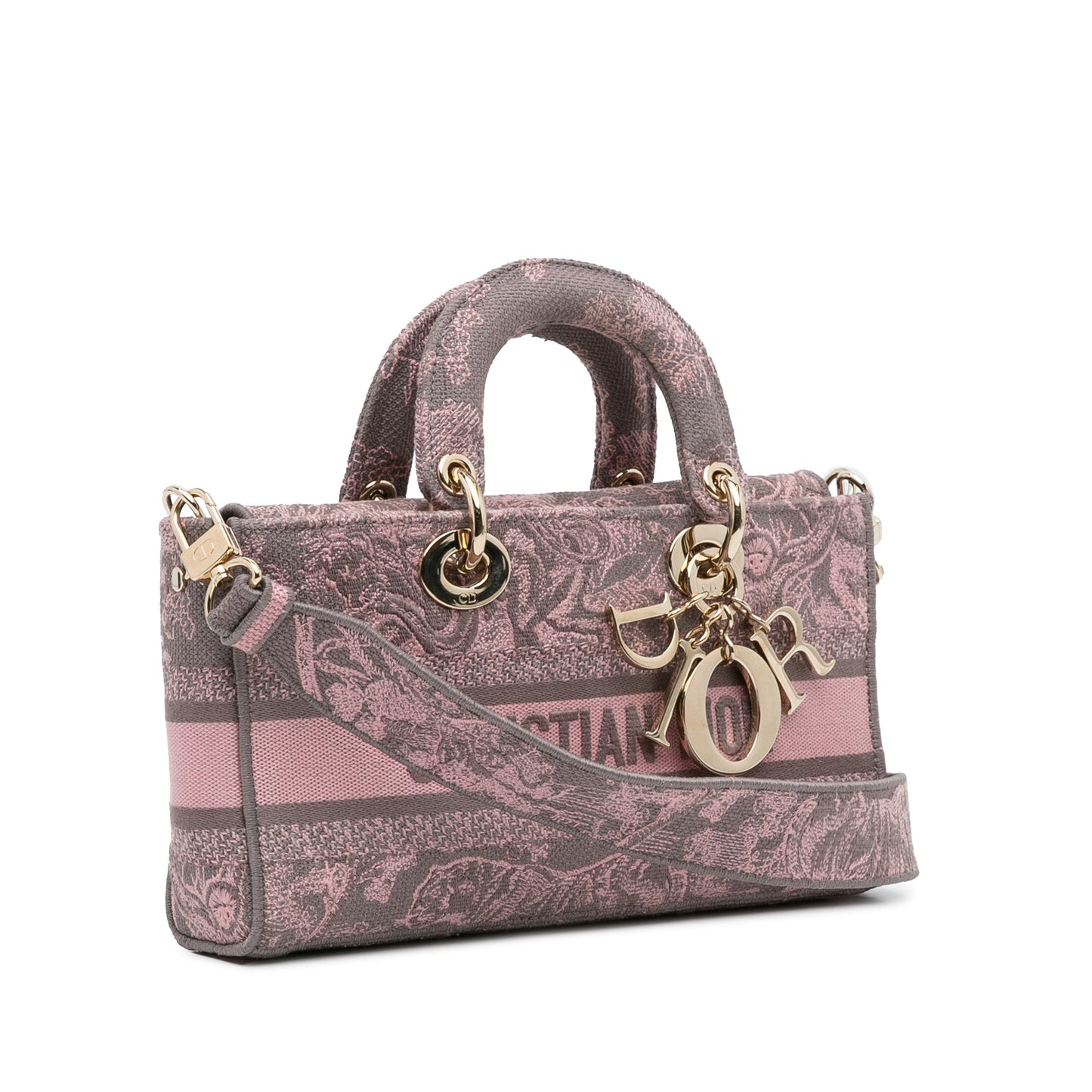 Medium Lady D-Joy Toile de Jouy