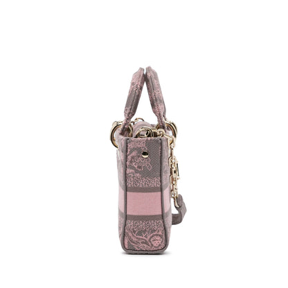 Medium Lady D-Joy Toile de Jouy