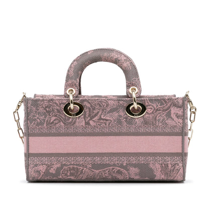Medium Lady D-Joy Toile de Jouy