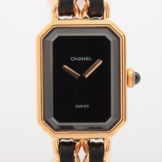 Chanel Premier Black/Gold Size S Watch