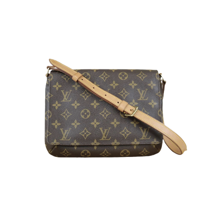 Rank A ｜ LV Monogram Musette Tango Shoulder Bag｜031010