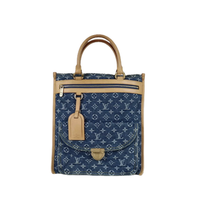 Rank A ｜ LV Monogram Denim ToteBag｜  030701