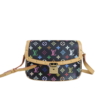 Rank A ｜    LV Monogram Multicolor Sologne Shoulder Bag   ｜122311