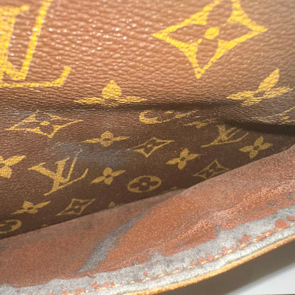 Louis-vuitton Monogram Compiegne 28 Leather Clutch Bag