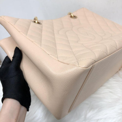 Beige Caviar GST in Caviar leather with GHW