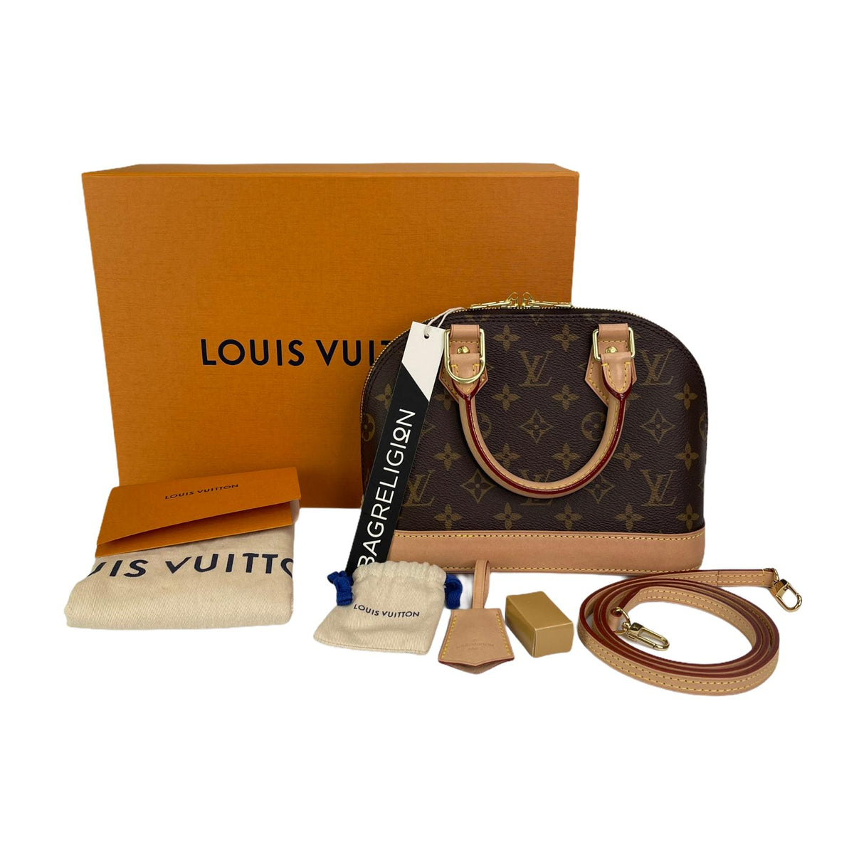 Louis-Vuitton Alma BB Canvas Monogram